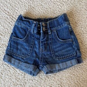 Denim Blue Toddler Shorts